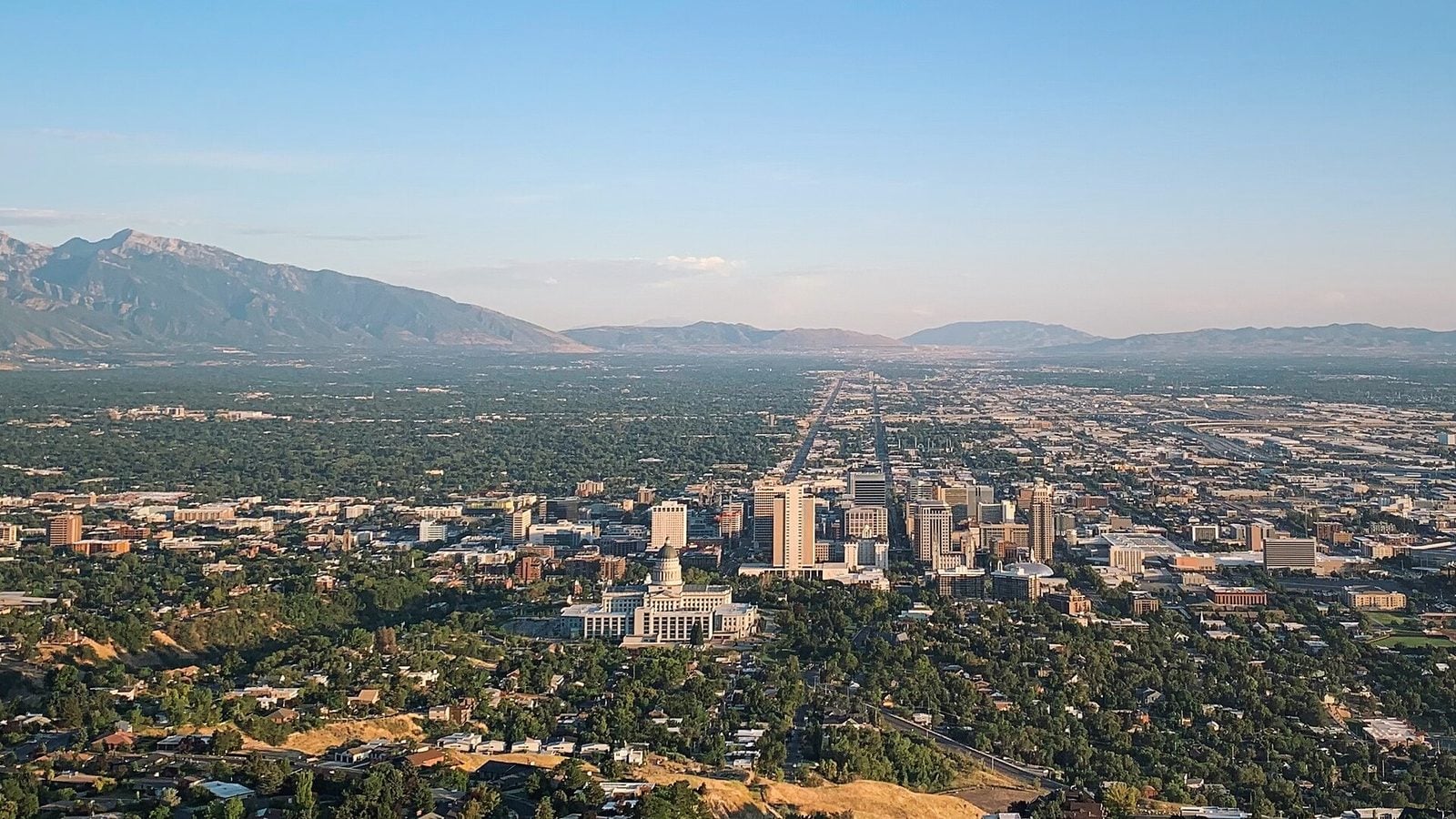 Downtown Salt Lake City skyline